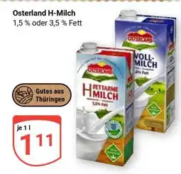 Globus Osterland H-Milch Angebot