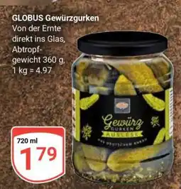 Globus GLOBUS Gewürzgurken Angebot