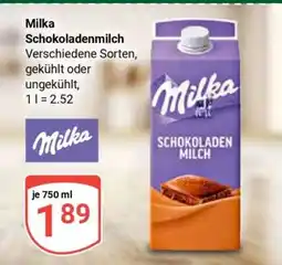 Globus Milka Schokoladenmilch Angebot