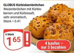 Globus GLOBUS Kürbiskernbrötchen Angebot