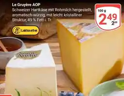 Globus Le Gruyère AOP Angebot