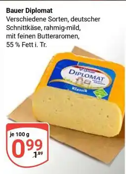 Globus Bauer Diplomat Angebot