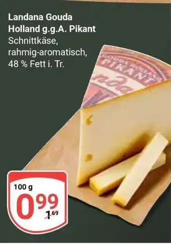 Globus Landana Gouda Holland g.g.A. pikant Angebot