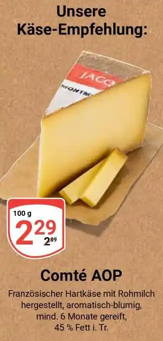 Globus COMTÉ AOP Angebot