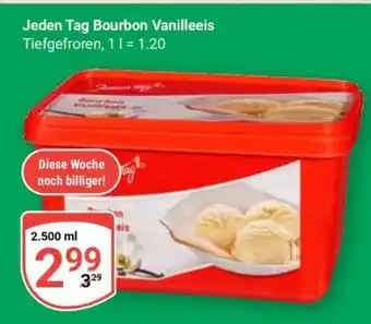 Globus Jeden Tag Bourbon Vanilleeis Angebot