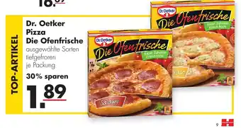 Handelshof Dr. Oetker Pizza Die Ofenfrische Angebot