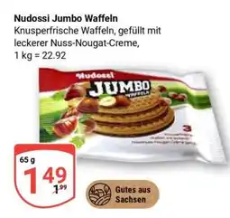 Globus Nudossi Jumbo Waffeln Angebot