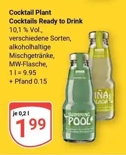 Globus Cocktail Plant Cocktails Ready to Drink Angebot