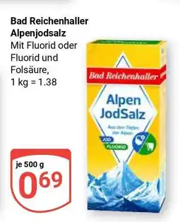 Globus Bad Reichenhaller Alpenjodsalz Angebot