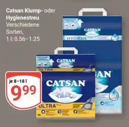 Globus Catsan Klump- oder Hygienestreu Angebot