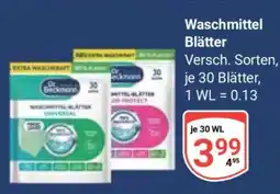 Globus Waschmittel Blätter Angebot