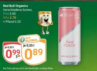 Globus RED BULL Organics Angebot