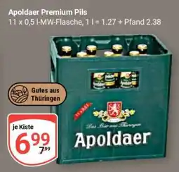 Globus Apoldaer Premium Pils Angebot