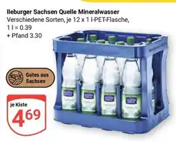 Globus Ileburger Sachsen Quelle Mineralwasser Angebot