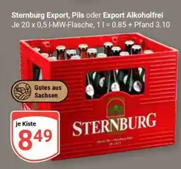 Globus Sternburg Export, Pils oder Export Alkoholfrei Angebot