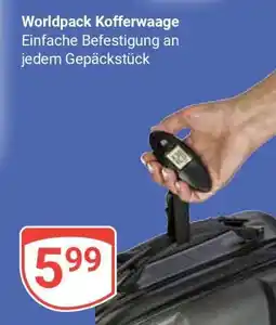 Globus Worldpack Kofferwaage Angebot