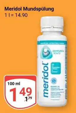 Globus meridol Mundspülung Angebot