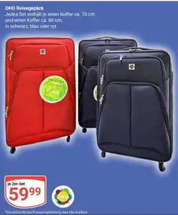 Globus OHO Reisegepäck Angebot