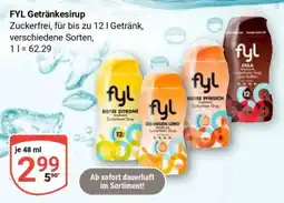 Globus Fyl Getränkesirup Angebot