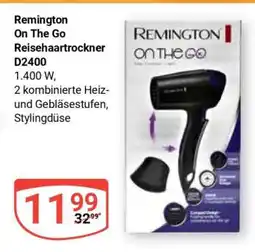 Globus Remington On The Go Reisehaartrockner D2400 Angebot