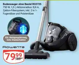 Globus Bodensauger ohne Beutel RO3725 Angebot