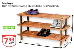 Globus Schuhregal Angebot