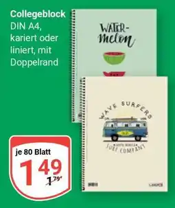 Globus Collegeblock Angebot