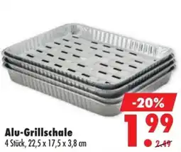 Mäc Geiz Alu-Grillschale Angebot