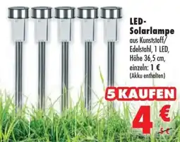 Mäc Geiz LED- Solarlampe Angebot