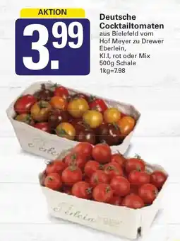 WEZ Deutsche Cocktailtomaten Angebot