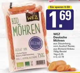 WEZ WEZ Deutsche Möhren Angebot
