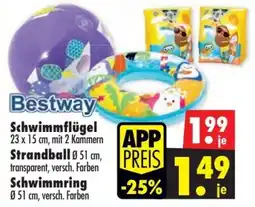 Mäc Geiz Bestway Schwimmflügel Angebot
