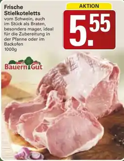 WEZ Bauern Gut Frische Stielkoteletts Angebot