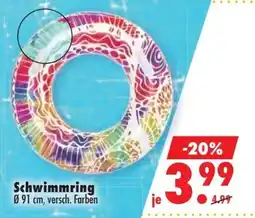 Mäc Geiz Schwimmring Angebot