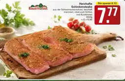 WEZ Bauern Gut Herzhafte Schinkensteaks Angebot