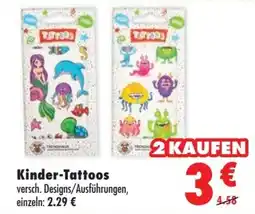 Mäc Geiz Kinder-Tattoos Angebot