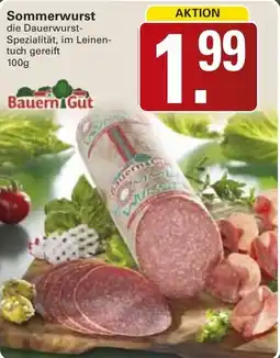 WEZ Bauern Gut Sommerwurst Angebot