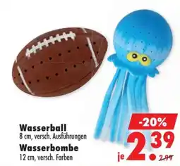 Mäc Geiz Wasserball o. Wasserbombe Angebot