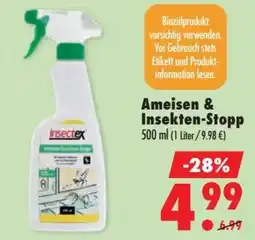 Mäc Geiz Insectex Ameisen & Insekten-Stopp Angebot