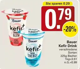 WEZ Bauer Kefir Drink Angebot