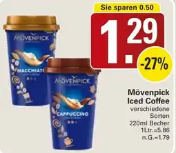 WEZ Mövenpick Iced Coffee Angebot