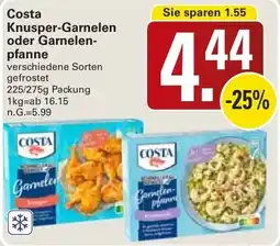 WEZ Costa Knusper-Garnelen oder Garnelenpfanne Angebot