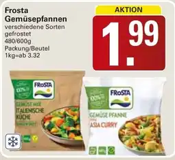 WEZ Frosta Gemüsepfannen Angebot