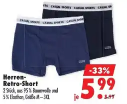Mäc Geiz Herren- Retro-Short Angebot