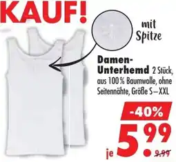Mäc Geiz Damen- Unterhemd Angebot