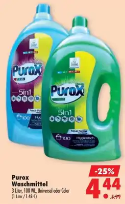 Mäc Geiz Purox Waschmittel Angebot