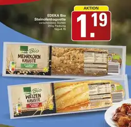 WEZ EDEKA Bio Steinofenbaguette Angebot