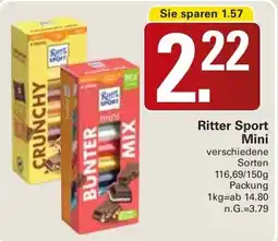 WEZ Ritter Sport Mini Angebot