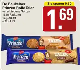 WEZ De Beukelaer Prinzen Rolle Taler Angebot