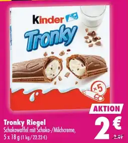 Mäc Geiz Kinder Tronky Riegel Angebot